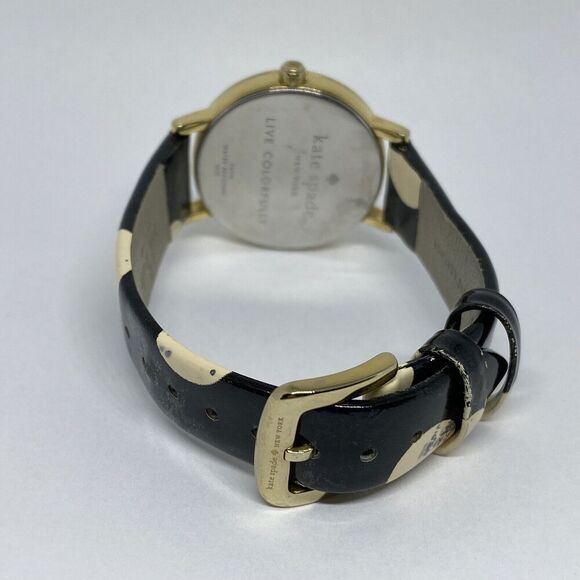 Kate Spade Metro 0173 Women's Black Leather Analog Dial Quartz Watch WO451 - Picture 10 of 12